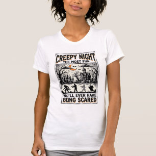 Vintage Halloween Scary Fun Horror Shirt Design_1