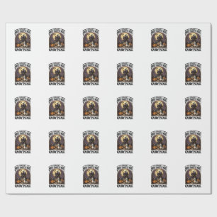 Vintage Halloween Shirt Candy Night Haunted House_ Wrapping Paper