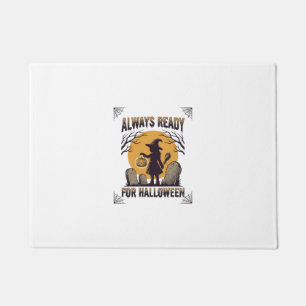 Vintage Halloween Shirt for Spooky Season Fans_1 Doormat