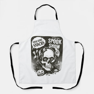 Vintage Halloween Spook Show Apron