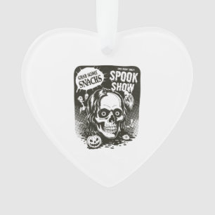 Vintage Halloween Spook Show Ornament