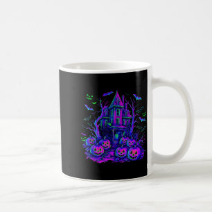 Vintage Halloween Spooky Scene Retro Pumpkin Scary Coffee Mug