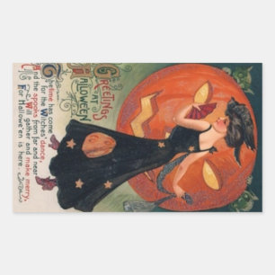 Vintage Halloween Sticker
