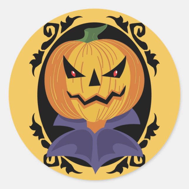 Vintage Halloween stickers (Front)