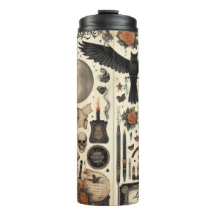 Vintage Halloween Thermal Tumbler