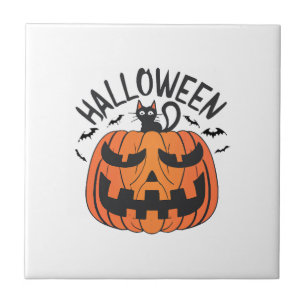 Vintage Halloween Tile