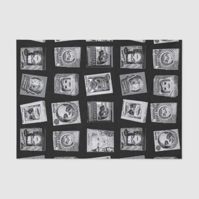 Vintage Halloween Tissue Paper (Front)