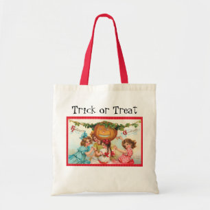 Vintage Halloween Trick or Treat bags! Tote Bag