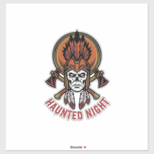 Vintage Halloween Warrior Engraving Graphic for Wh