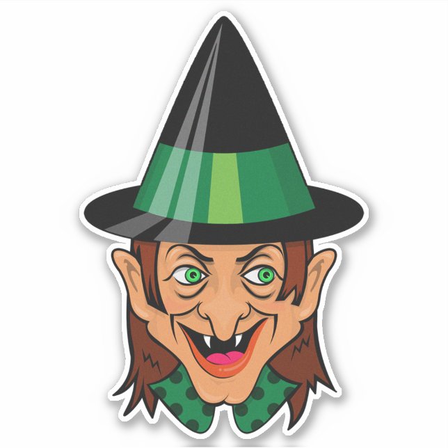 Vintage Halloween Witch (Front)