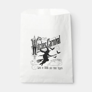 Vintage Halloween Witch Favour Bags