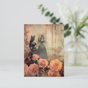 Vintage Halloween Witchcraft (10) Postcard