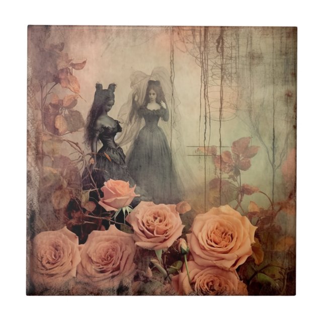 Vintage Halloween Witchcraft (10) Tile (Front)