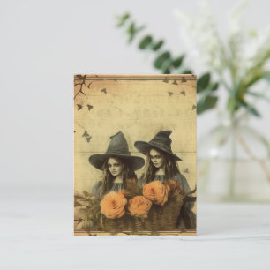 Vintage Halloween Witchcraft (11) Postcard