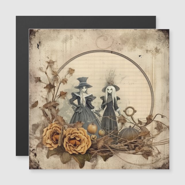 Vintage Halloween Witchcraft (12) (Front/Back)