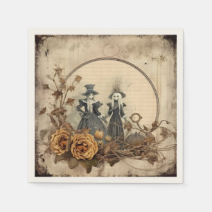 Vintage Halloween Witchcraft (12) Napkin