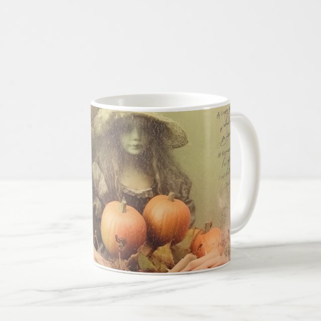 Vintage Halloween Witchcraft (1) Coffee Mug (Front Right)
