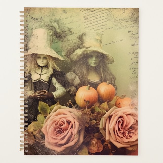 Vintage Halloween Witchcraft (1) Planner (Front)