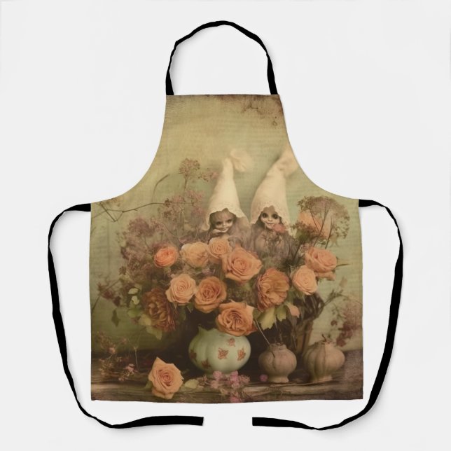 Vintage Halloween Witchcraft (2) Apron (Front)
