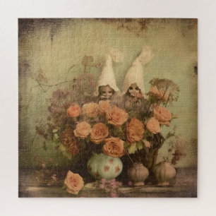 Vintage Halloween Witchcraft (2) Jigsaw Puzzle