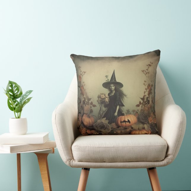 Vintage Halloween Witchcraft (3) Cushion (Chair)