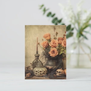 Vintage Halloween Witchcraft (4) Postcard
