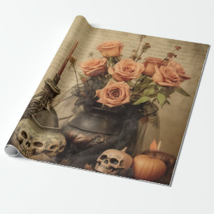 Vintage Halloween Witchcraft (4) Wrapping Paper