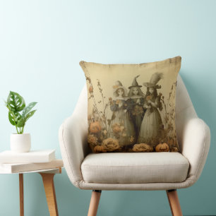 Vintage Halloween Witchcraft (5) Cushion
