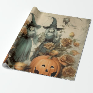 Vintage Halloween Witchcraft (6) Wrapping Paper