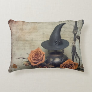 Vintage Halloween Witchcraft (8) Decorative Cushion