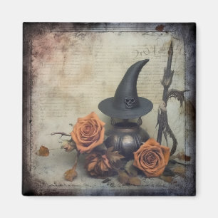 Vintage Halloween Witchcraft (8) Magnet