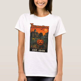 Vintage Halloweentown Retro Pumpkin T-Shirt | Spoo
