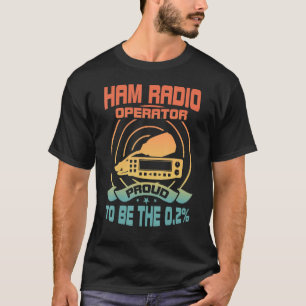 Vintage Ham Radio Operator - Retro Proud Amateur R T-Shirt