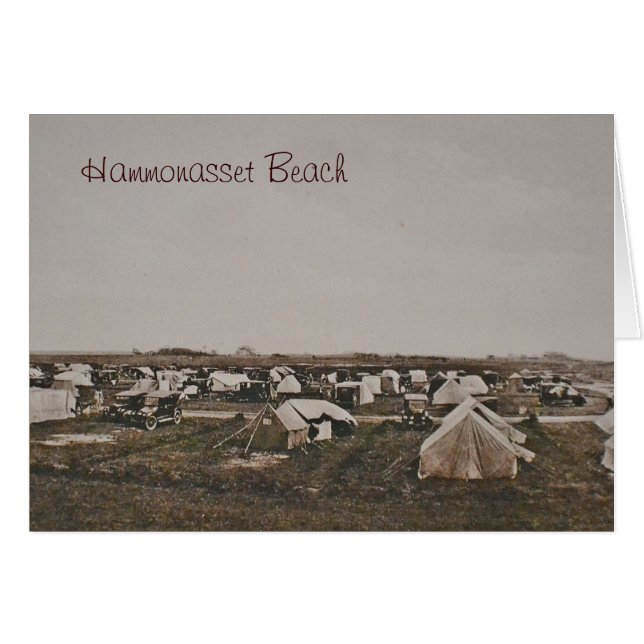 Vintage Hammonasset Greeting Card (Front Horizontal)