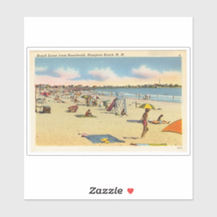 Vintage Hampton Beach Postcard 