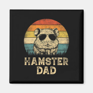 Vintage Hamster Dad Hamster Lovers Daddy Father#39 Magnet