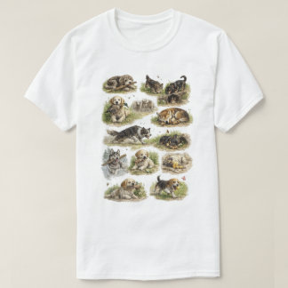 Vintage Hand-Drawn Dog Collection | T-Shirt