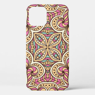 Vintage Hand Drawn Islam Pattern iPhone 12 Case