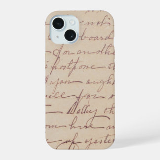 Vintage hand written letter iphone case 💫
