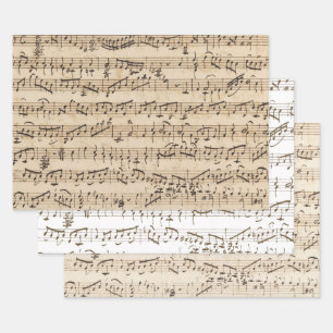 Vintage Handwritten Sheet Music