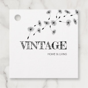 Vintage Hang Tags, Home & Living Price Tags