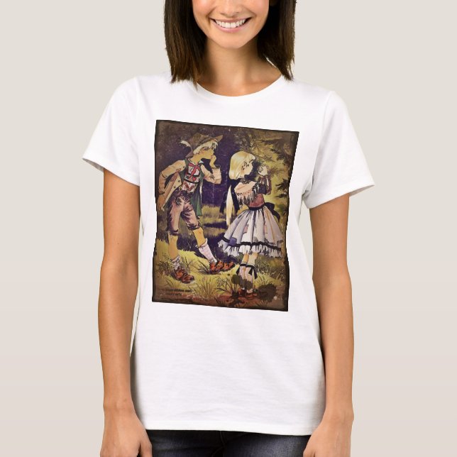 Vintage Hansel and Gretel See the Cottage T-Shirt (Front)