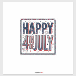 Vintage Happy 4th of July Patriotic Shirt Design_1