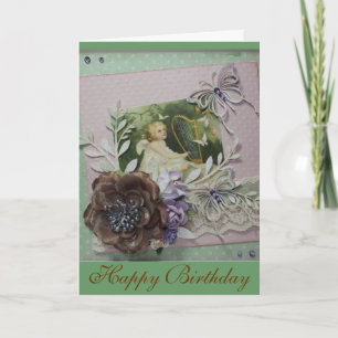 Vintage Happy Birthday-1 Card