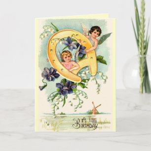 Vintage Happy Birthday Card