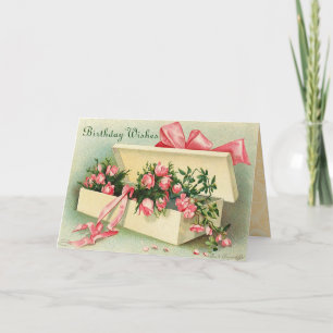 Vintage Happy Birthday card