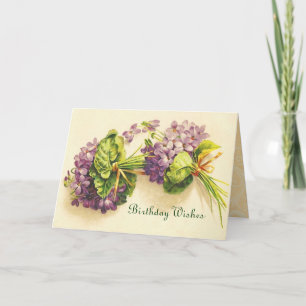 Vintage Happy Birthday card