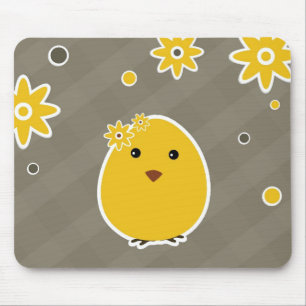 Vintage Happy Easter background Mouse Mat