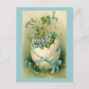 Vintage Happy Easter Designs Holiday Postcard