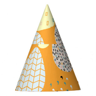 Vintage Happy Easter Scandinavian Design Party Hat